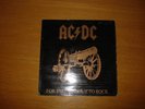 AC/DC For those about to rock LP Spain reverse cover