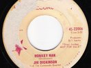 JIM DICKINSON Monkey Man GARAGE ROCKER 45 on Southtown