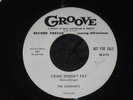 The Coronets Crime Doesn’t Pay RARE DOO WOP 45 promo