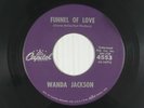 WANDA JACKSON mod/northern soul 45 FUNNEL OF LOVE