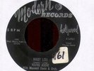 Young Jessie Mary Lou on Modern R&B 45 Hear