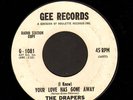 NORTHERN SOUL 45 The Drapers YOU GOT TO LOOK UP on GEE