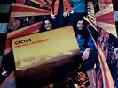 1971 CACTUS ONE WAY + BIG POSTER Hard LOUD Blues psych