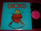 DICKS   Kill From the Heart  rare punk lp  SST Records