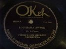 NEW ORLEANS:PIRONS ORCHESTRA-OKEH 40189-LOUISIANA 78