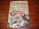 Sham 69 Concert Poster 1978 Sex Pistols Damned Punk