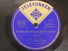 Enesco Hungarian Rhapsody Clemens Krauss Telefunken x2