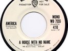 AMERICA- PROMO 45 - HORSE WITH NO NAME -CLASSIC ROCK M-