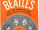 Beatles, All you need is love Very Rare Norway PS/7