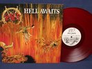 Slayer hell awaits LP RED WAX #372/500 thrash megadeth