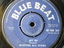 BUSTERS ALL STARS JET 707 BLUEBEAT ORIG SKA HEAR