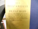 HMV COLH 6-10 KREISLER/RAPP - BEETHOVEN Sonatas