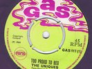 SKA-THE UNIQUES-LOVE AND DEVOTION-UK GAS