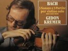 PHILIPS GIDON KREMER BACH 3 Sonate 3 Partite 3LP BOX NM