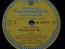 2x78rpm DGG HAYDN PIANO TRIO STRUB VIOLIN CASSADO CELLO