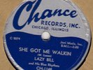 Rare Chicago Blues 78 Lazy Bill Lucas Chance Records