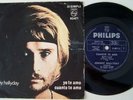 hallyday rare pressage argentin argentin que je t'aime