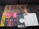 KISS Elder Japan Promo White Label Vinyl LP with OBI Sheet