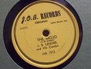 J.B. LENORE The Mojo J.O.B. Records 78 rpm RARE