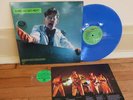 DEVO ARE WE NOT MEN UK 1978 BLUE VINYL LP ENO NM V 2106