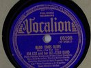 IDA COX & ALL STAR BAND VOCALION 05298  HOT JAZZ/BLUES