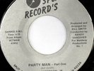 rare Modern Soul 45 BILLY PETERSON party man SPLIT
