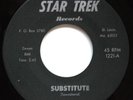 The XTREEMS -Facts/Substitute 45 psych garage fuzz 66