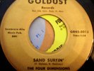 Four Dimensions 45, Sand Surfin, garage surf orig M-