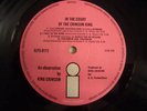 KING CRIMSON COURT OF THE CRIMSON KING OG UK ISLAND LP
