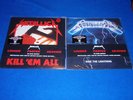Metallica Kill Em All RED LP/Ride The Lightning BLUE LP