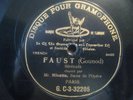 Nivette Faust Gounod Gramophone G&T 332205 78 rpm