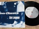 MINOR CLASSICS, SIGN LANGUAGE, POWERPOP, RARE ORIGINAL