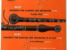 WLACH OEHLBERGER Mozart Clarinet Bassoon Rodzinski NM 