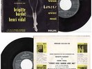 HENRI CROLLA ANDRE HODEIR BRIGITTE BARDOT OST FRENCH EP