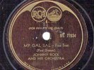 JOHNNY ROCK 1933 hot dance Victor private jazz 78