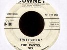 Pastel Six Twitchin' Downey Promo Instro Surf 45 Hear