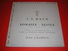 JEAN  CHAMPEIL    SONATAS  VIOLON  OF  BACH   RARE VEGA