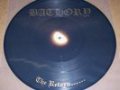 BATHORY The Return... ORIG 1st pic LP Darkthrone Mayhem