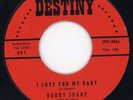 Bobby Sharp/Gp-Love You My Baby-NM Destiny Doo Wop-Hear