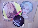 3 RARE VINTAGE MADONNA INTERVIEW PICTURE DISC RECORDS