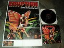 LP ERUPTION - LEAVE A LIGHT 1978 HANSA + Poster