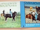 LEE HAZLEWOOD Cowboy in Sweden 1970 Nina Lizell Rare Lp