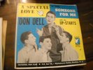 Don Dell & The Up-Starts great doowop w/rare pic cover