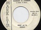 LISTEN-Rare Garage 45-Kenny & Kasuals-Raindrops To Tear