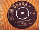 *THE BIRDS* NO GOOD WITHOUT YOU BABY - 1965 UK DECCA 45