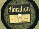 Vocalion 1154 LEVEE SERENADERS Jelly Roll Morton 1927