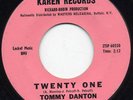 LISTEN - Rare Rockabilly 45 - Tommy Danton - Twenty One