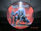 IRON MAIDEN - A REAL LIVE ONE LP  PIC DISC 