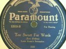 31) 78rpm  LOVIE AUSTIN'S SERENADERS   PARAMOUNT 12313