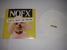 NOFX Don't Call Me White RARE WHITE VINYL Bad Religion